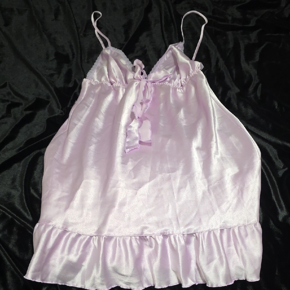 Victoria's Secret Light Purple Satin Chemise